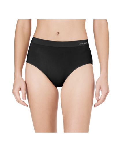 Sømløse bambus midi-trusser fra Gaubert. (3101)  Køb 6 par og spar 16%