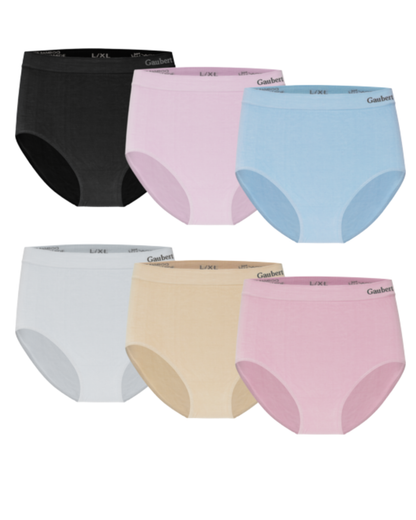 Sømløse bambus højtaljede trusser fra Gaubert. (3102)  Spar 16%