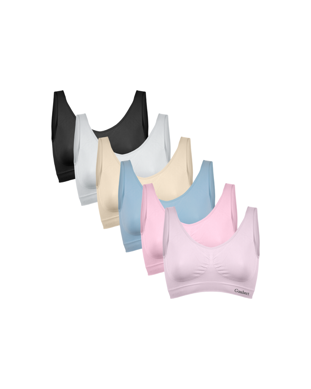 Sømløs Bambus-BH - Eksklusiv Komfort Tilfældig farve Bearbambus